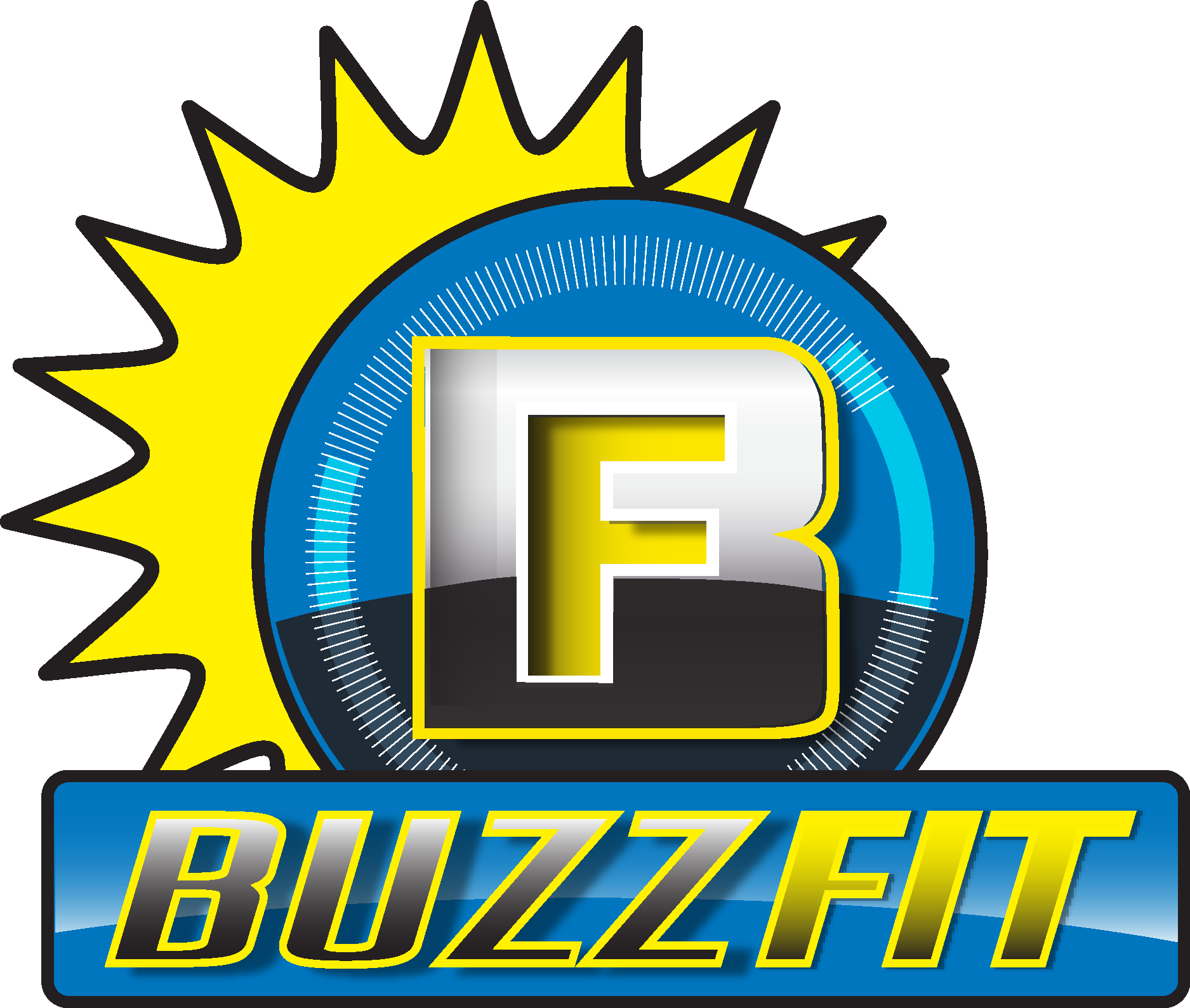 Buzz Fit Logo Vector Logo